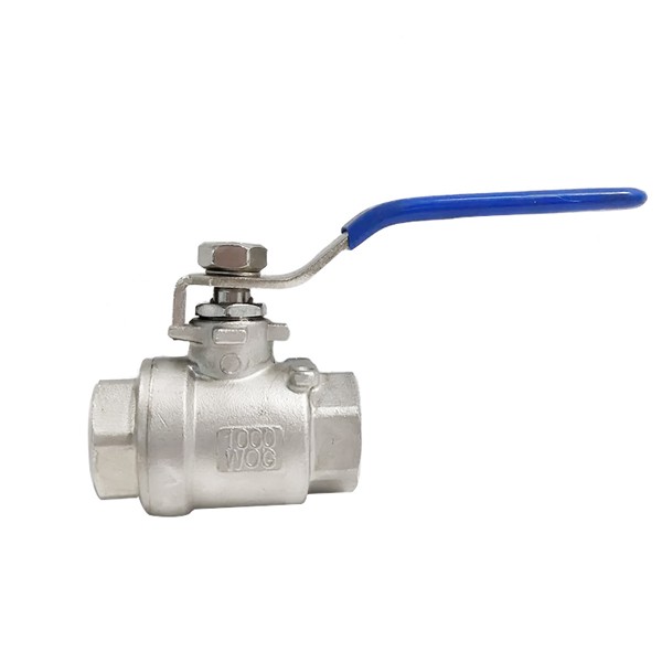 2 Piece 316 Stainless Steel Ball Valve With Handle