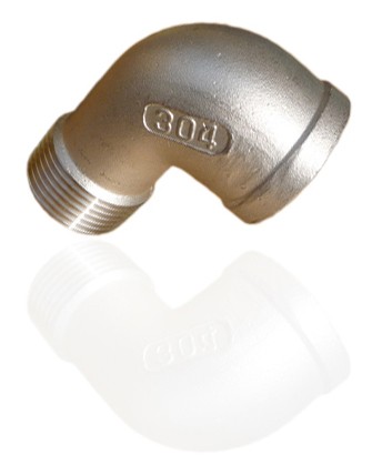 pipe fittings-elbow-stainless-threaded elbow