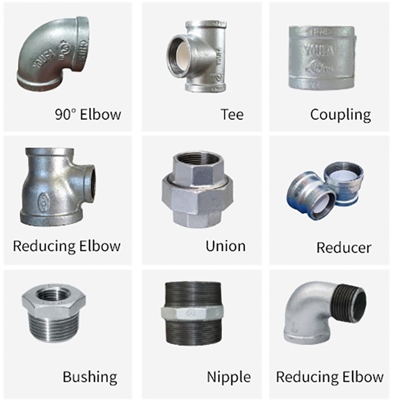 galvanized pipe fittings