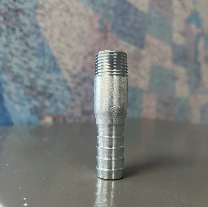 Galvanized 1/4" king combination nipple for Industrial and Residential pipe systems