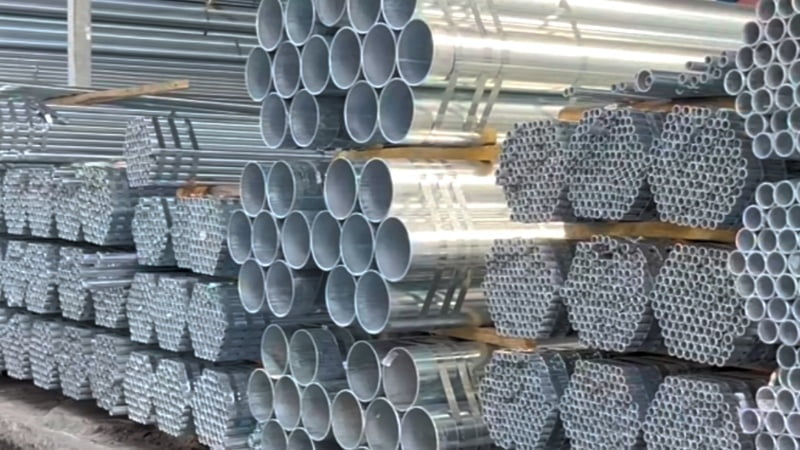 galvanized fire sprinkler pipe