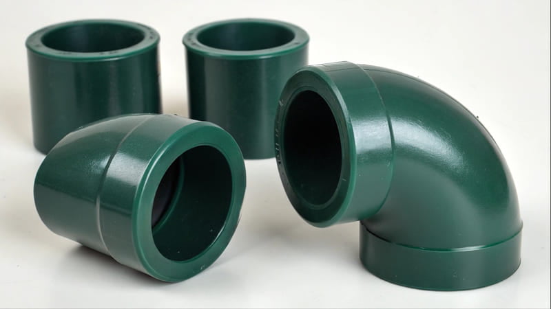 PPR elbow fitting for plumbing systems