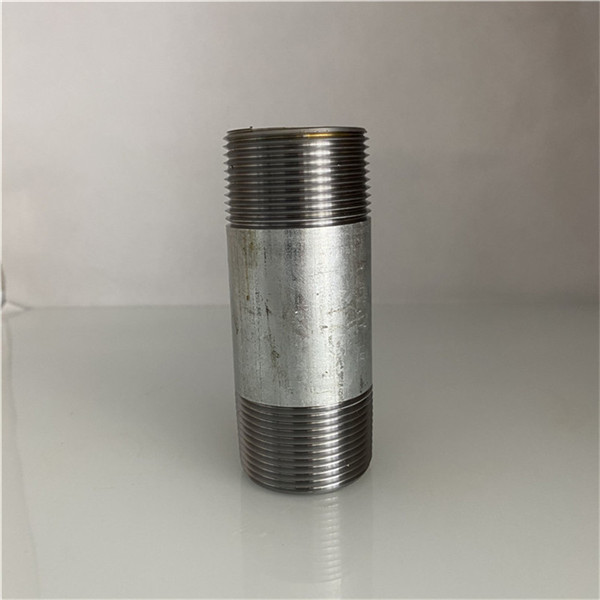 TBE threaded pipe, tbe pipe, galvanized nipple, galvanized steel nipple - Image 3