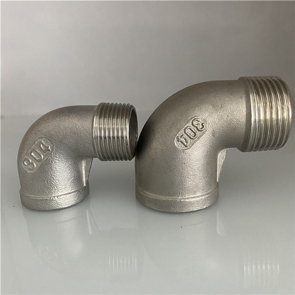 Stainless Steel Threaded Pipe Elbow Male Female Elbow - Image 3