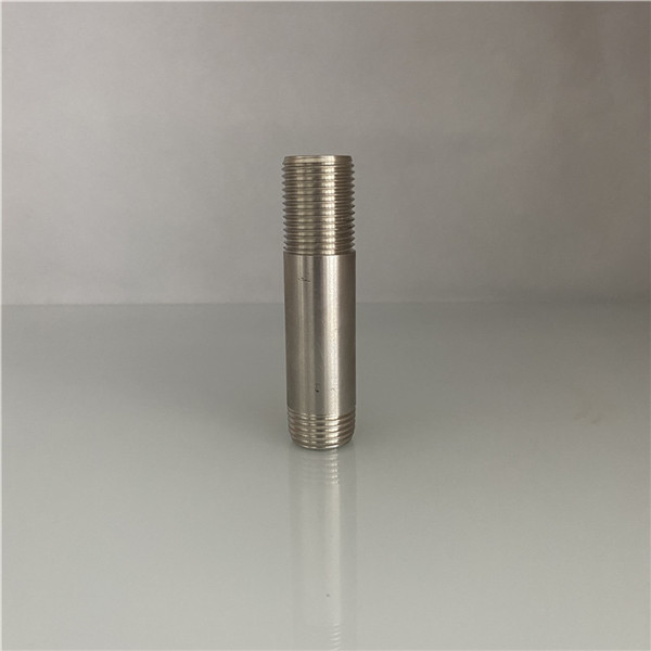 3/8" Stainless Steel Pipe Nipple - Image 2
