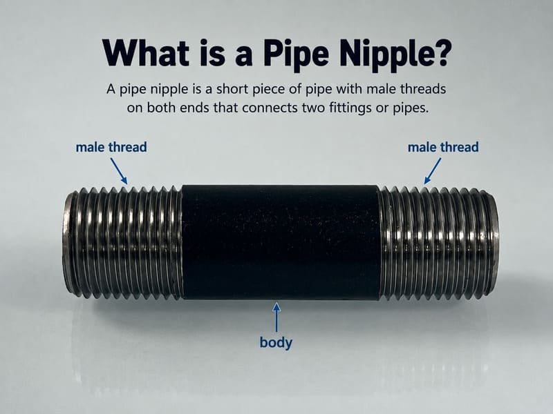 what is a pipe nipple